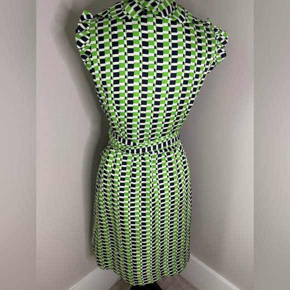 Kate Spade Green and Black Patterned Dress - Picture 11 of 11